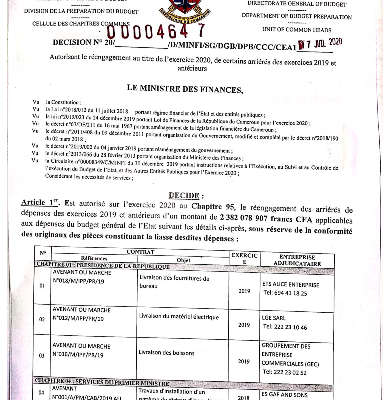 Aperçu décision