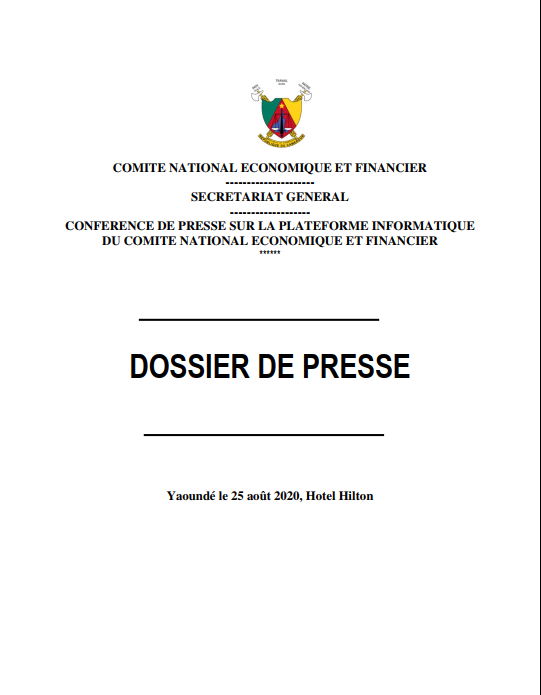 Dossier de presse CNEF