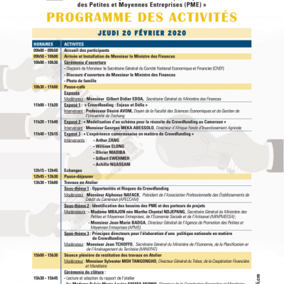 Atelier national sur le Crowdfunding